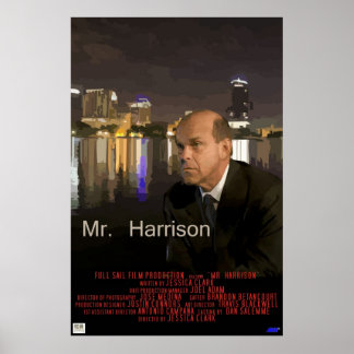Mr Harrison Poster