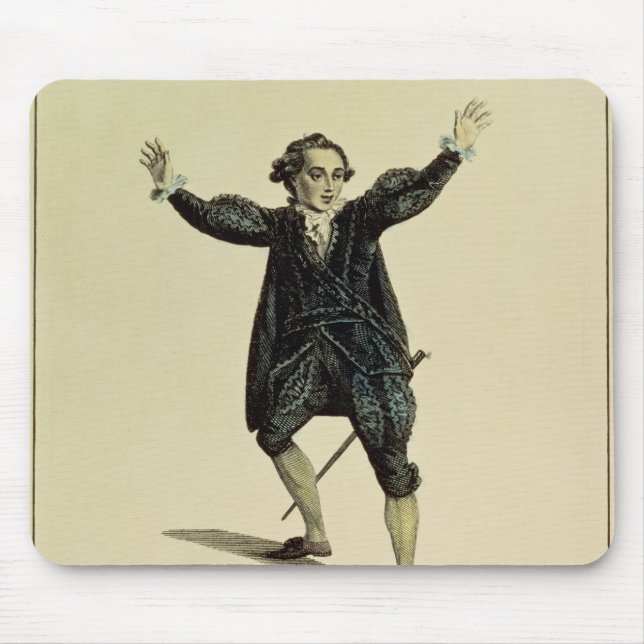 Mr Holman in the Character of Romeo, pub. 1784 Mouse Pad (Front)
