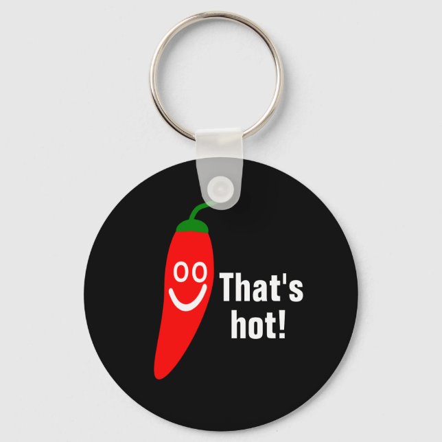 Mr. Hot Pepper - That's hot Key Ring (Front)