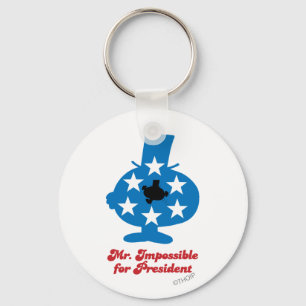Mr. Impossible For President Key Ring