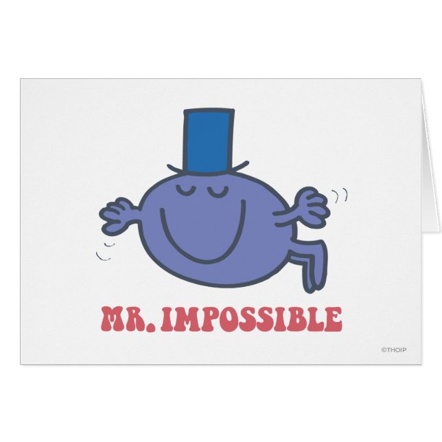 Mr. Impossible In Flight (Front Horizontal)