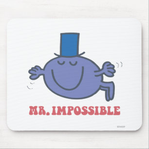 Mr. Impossible In Flight Mouse Pad
