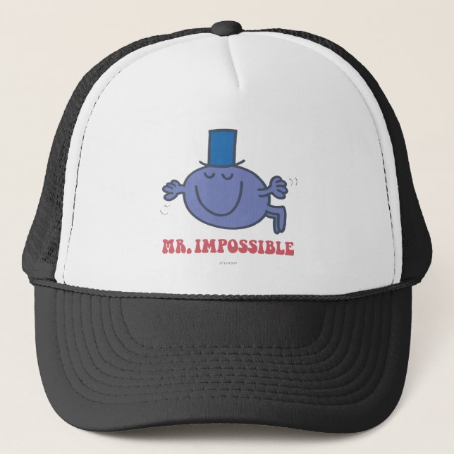 Mr. Impossible In Flight Trucker Hat (Front)