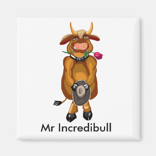 Mr Incredibull Magnet