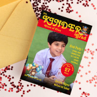 Mr kinder grad cute bear photo Magazine Cover 