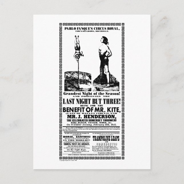 Mr Kite - Postcard (Front)