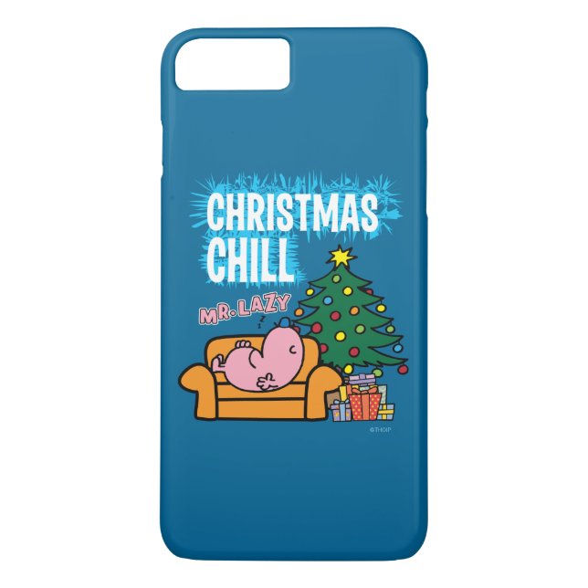 Mr. Lazy's Christmas Chill Case-Mate iPhone Case (Back)