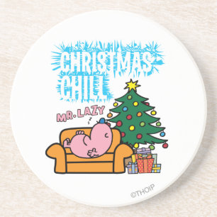 Mr. Lazy's Christmas Chill Coaster