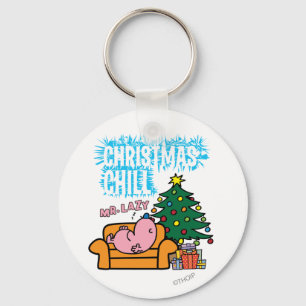 Mr. Lazy's Christmas Chill Key Ring