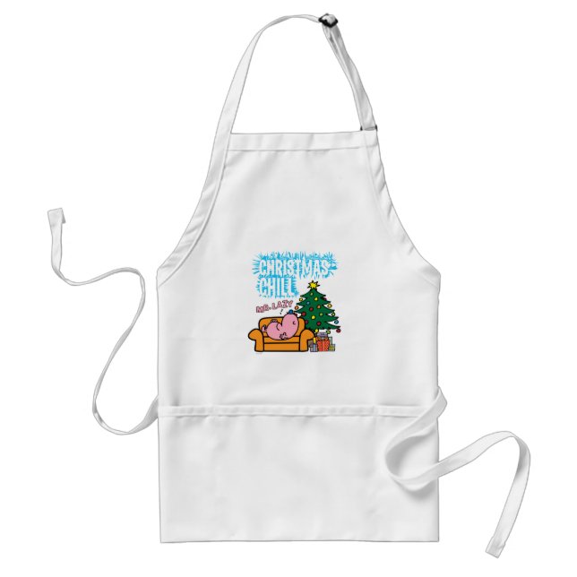 Mr. Lazy's Christmas Chill Standard Apron (Front)