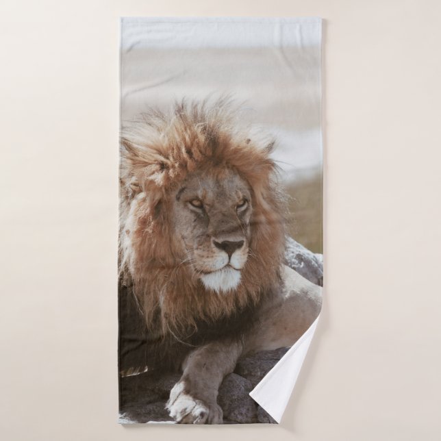 MR LION BATH TOWEL (Bath Towel)