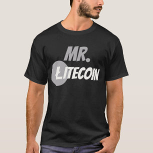 Mr. Litecoin Block Chain Cyrptocurrency Shirt