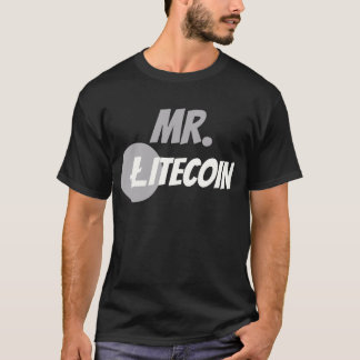 Mr. Litecoin Block Chain Cyrptocurrency Shirt