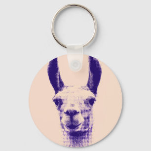 Mr Llama Key Ring
