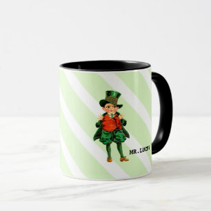 Mr. Lucky Custom Name St. Patrick's Day  Mug