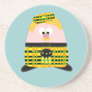 Mr Mac Haggis Coaster