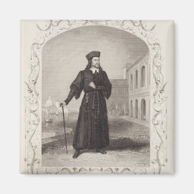 Mr Macready as Shylock, Act I Scene 3, in 'The Mer Magnet (Front)