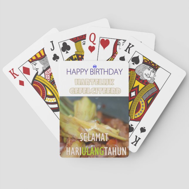 MR. Main Kartu Playing Cards (Back)