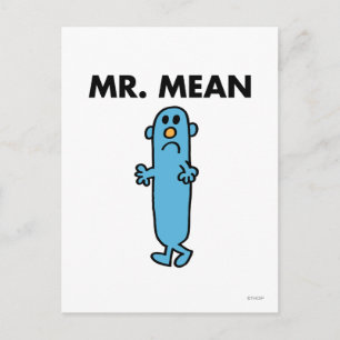 Mr. Mean Classic Pose Postcard