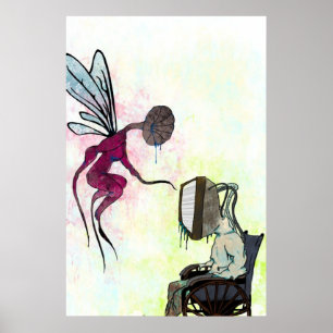 Mr. Media and the Propaganda Pixie Poster