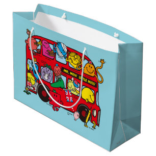 Mr. Men & Little Miss Bus Large Gift Bag