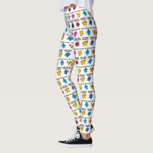Mr Men & Little Miss   Character Names Leggings