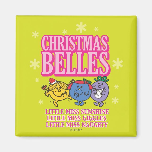 Mr. Men Little Miss Christmas Belles Magnet (Front)