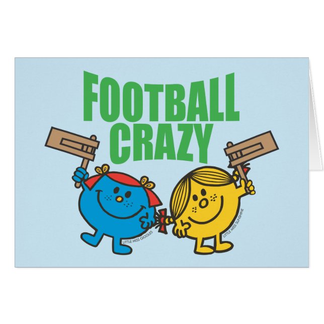 Mr. Men Little Miss Football Crazy (Front Horizontal)