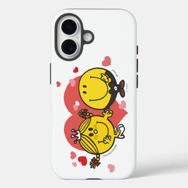 Mr. Men Little Miss Happy Sunshine Wedding Case-Mate iPhone Case (Back)