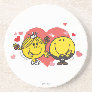 Mr. Men Little Miss Happy Sunshine Wedding Coaster