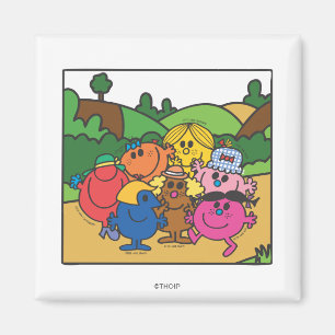 Mr. Men & Little Miss Mother's Day Magnet
