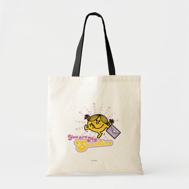 Mr. Men Little Miss "You Are My Sunshine" Tote Bag (Front)