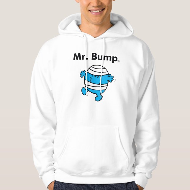 Mr. Men | Mr. Bump is a Clutz Hoodie (Front)
