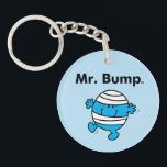 Mr. Men | Mr. Bump is a Clutz Key Ring<br><div class="desc">Mr. Bump can't help having accidents.</div>