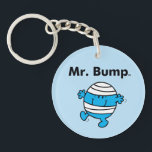 Mr. Men | Mr. Bump is a Clutz Key Ring<br><div class="desc">Mr. Bump can't help having accidents.</div>