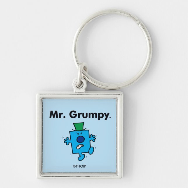 Mr. Men | Mr. Grumpy is a Grump Key Ring (Front)