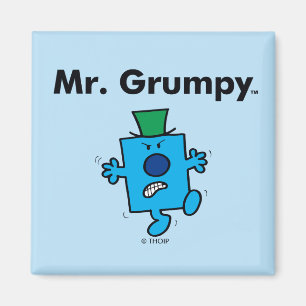 Mr. Men Mr. Grumpy is a Grump Magnet