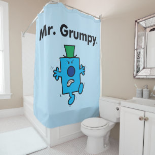 Mr. Men   Mr. Grumpy is a Grump Shower Curtain
