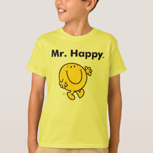 Mr. Men   Mr. Happy Is Always Happy T-Shirt