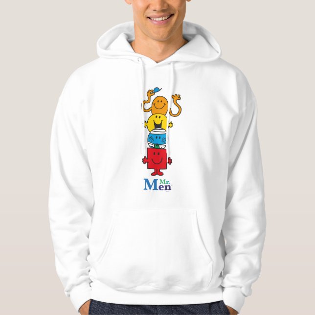 Mr. Men | Mr. Men Standing Tall Hoodie (Front)