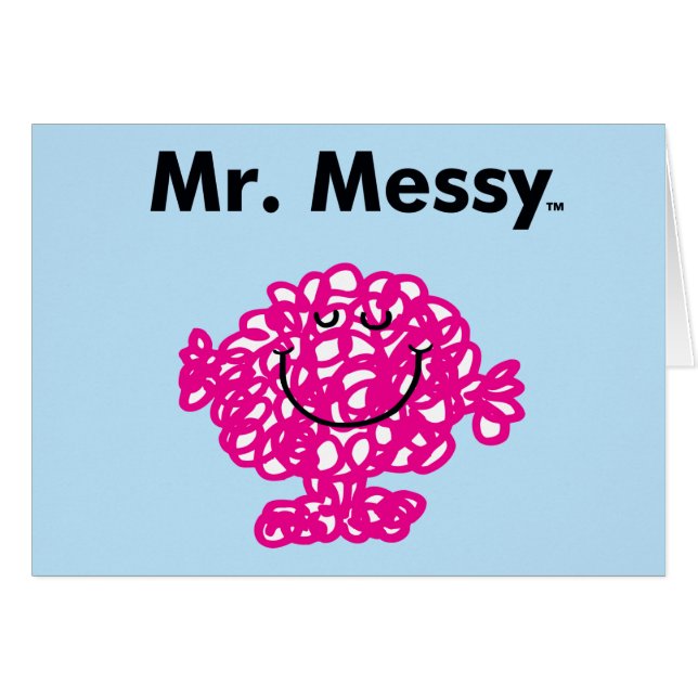 Mr. Men | Mr. Messy Is Cute, But Messy (Front Horizontal)