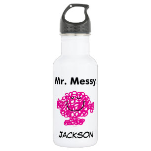 Mr. Men   Mr. Messy Is Cute, But Messy 532 Ml Water Bottle
