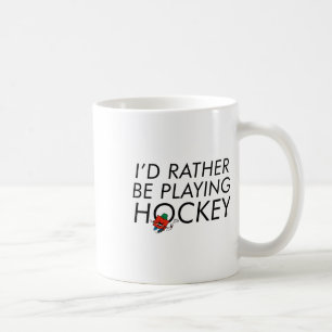 Mr. Men Mr Strong I'd Rather Be Playing Hockey Coffee Mug
