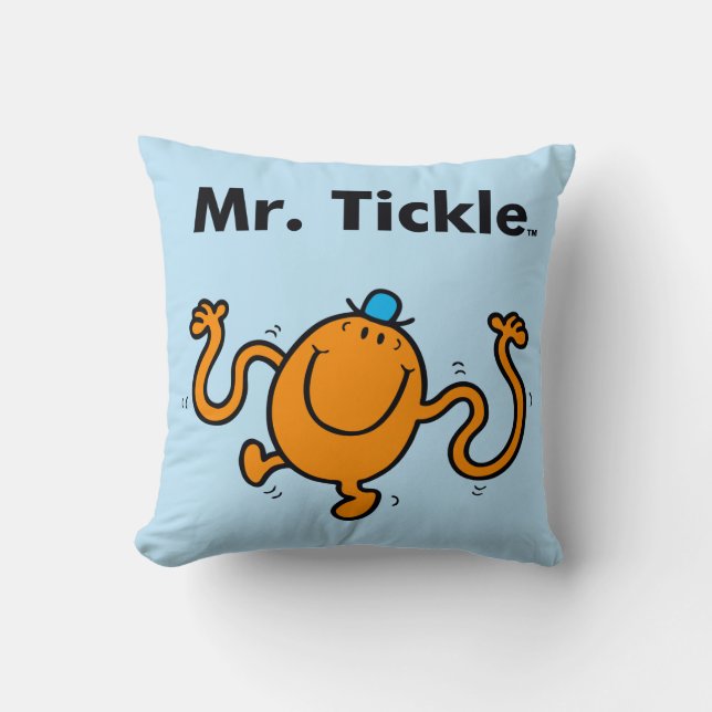 Mr. Men | Mr. Tickle Will Tickle Cushion (Front)