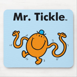 Mr. Men   Mr. Tickle Will Tickle Mouse Pad