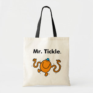 Mr. Men Mr. Tickle Will Tickle Tote Bag