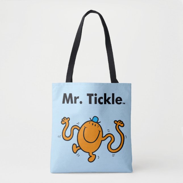 Mr. Men | Mr. Tickle Will Tickle Tote Bag (Front)