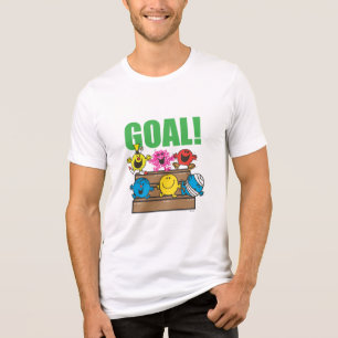 Mr. Men Soccer Fans   Goal Tri-Blend Shirt