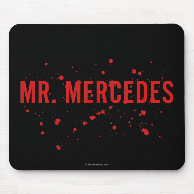 Mr. Mercedes Logo Mouse Pad (Front)