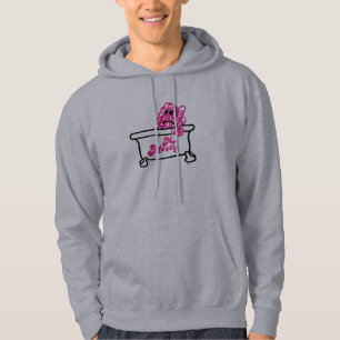 Mr. Messy   Bathtub Logo Hoodie